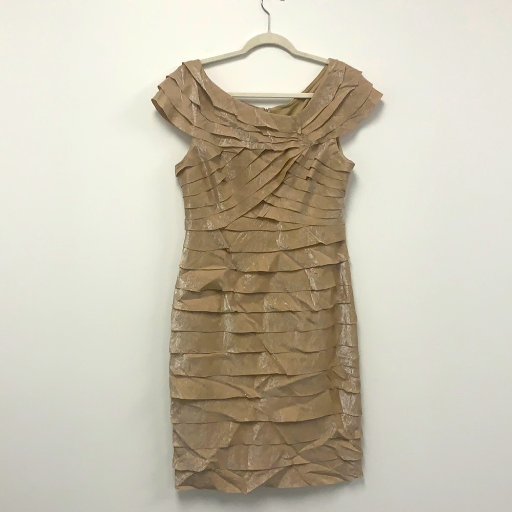 London Style event dress size 12 cream
